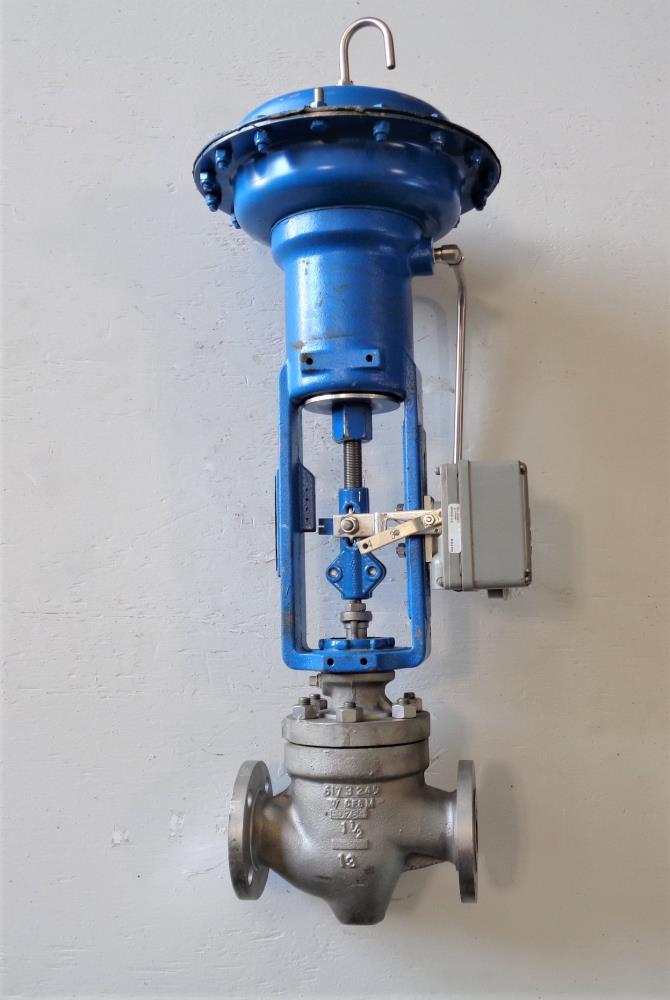 Hammel Dahl 1-1/2" 150# CF8M Control Valve 500HGE32ECAGZ w/ Actuator